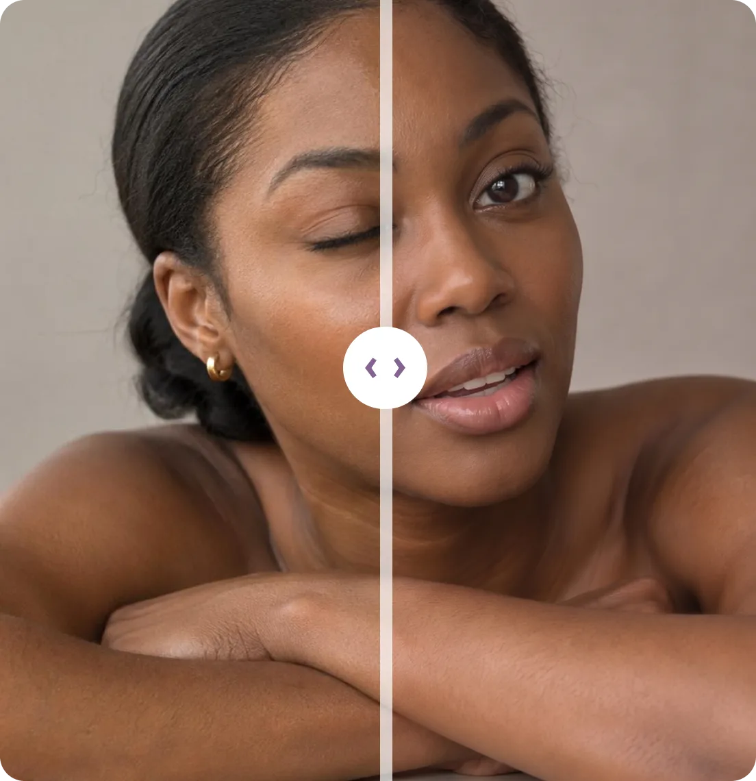 Photo Fixer before and after